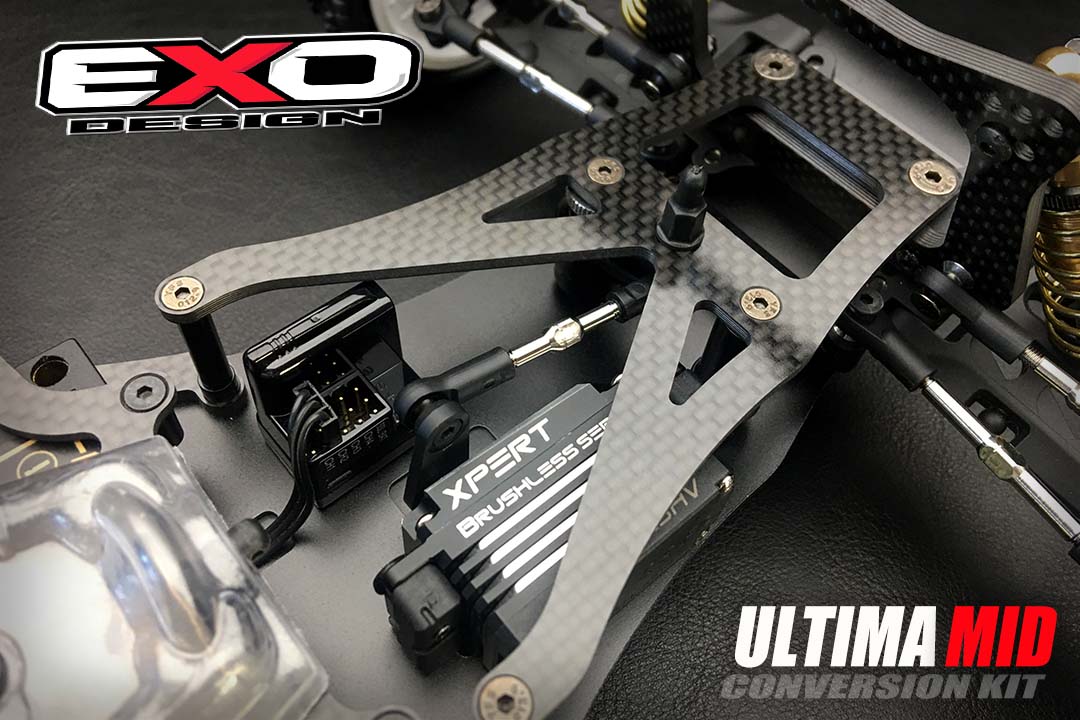 (ULT002M-B ) KYOSHO ULTIMA MID CONVERSION KIT( FOR BIG BORE SHOCKS VERSION)