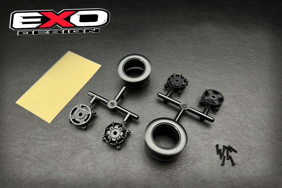 (WM001) Adjustable offset rim set for M-Chassis