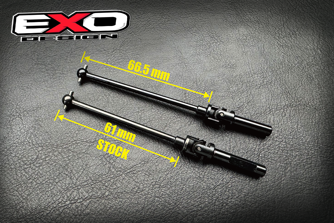 (YZ008) 870C/YZ10 RERE long front universal drive shaft with CNC 64 titanium turnbuckles set