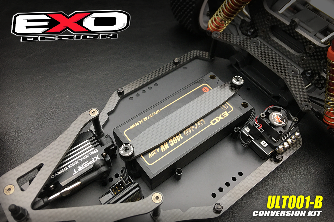 (ULT001-B) KYOSHO ULTIMA CONVERSION KIT (For Big Bore Shocks)