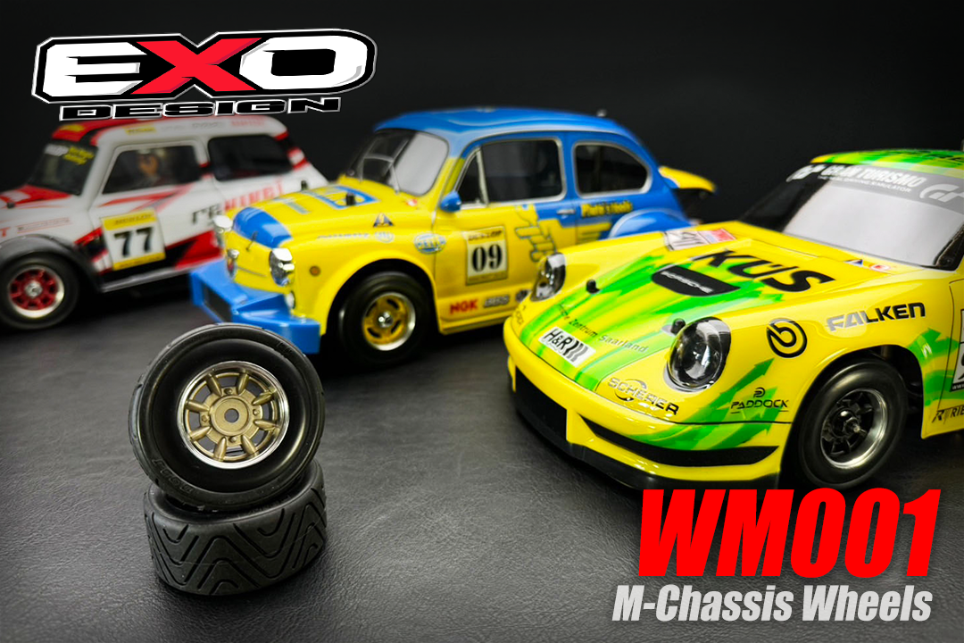 (WM001) Adjustable offset rim set for M-Chassis