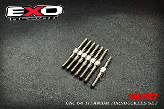 (YZ003TT) CNC 64 TITANIUM TURNBUCKLES SET