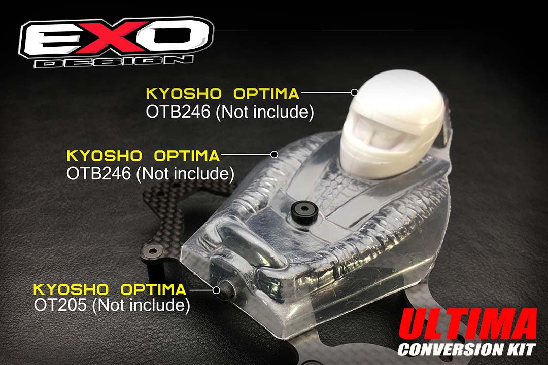 (ULT JJ-O ) KYOSHO 30642 `87 JJ ULTIMA CONVERSION KIT(FOR ORIGINAL SHOCKS)