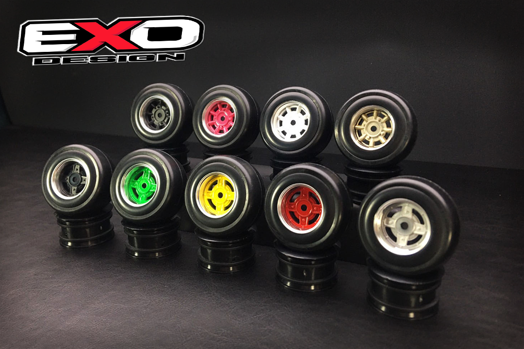 (WM001) Adjustable offset rim set for M-Chassis
