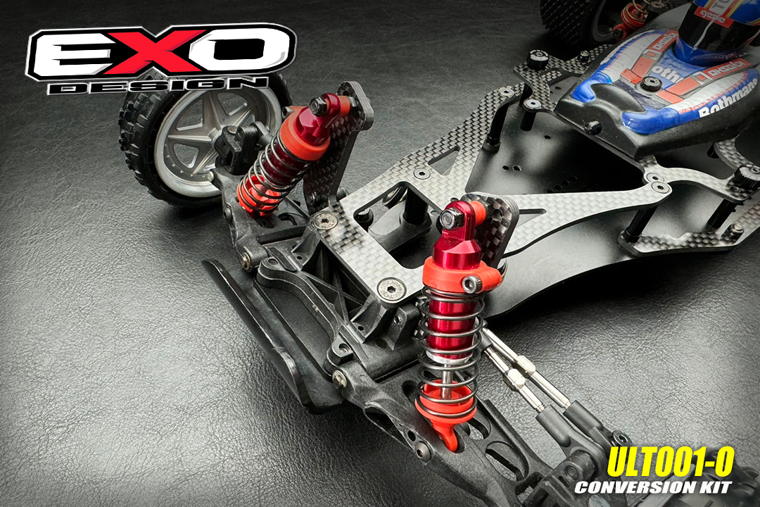 (ULT001-O) KYOSHO ULTIMA CONVERSION KIT (For Original Shocks)