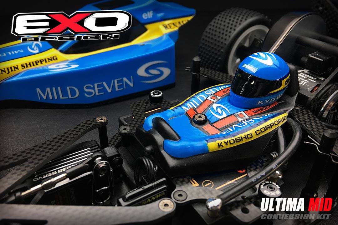 (ULT002M-B ) KYOSHO ULTIMA MID CONVERSION KIT( FOR BIG BORE SHOCKS VERSION)
