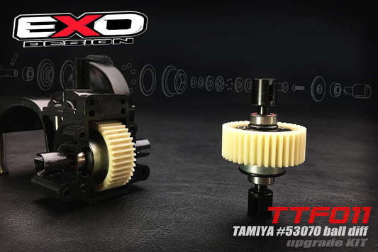 (TTF011) TAMIYA #53070 Ball Diff upgrade kit