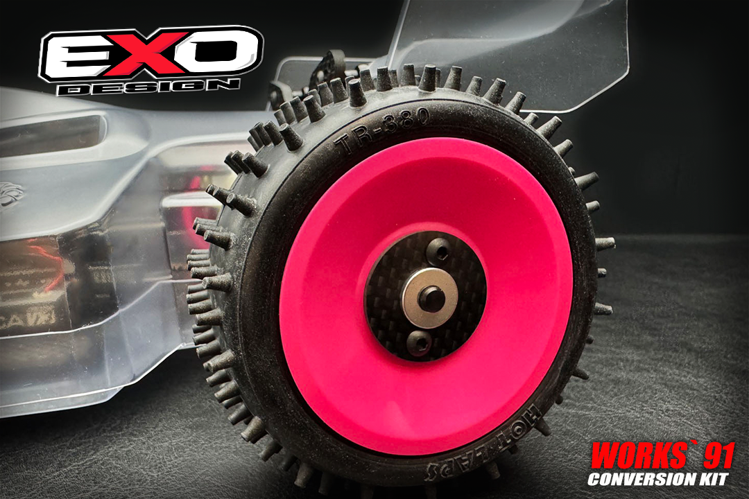 (W91-001-B) WORKS 91 conversion kit (For Big Bore shocks)