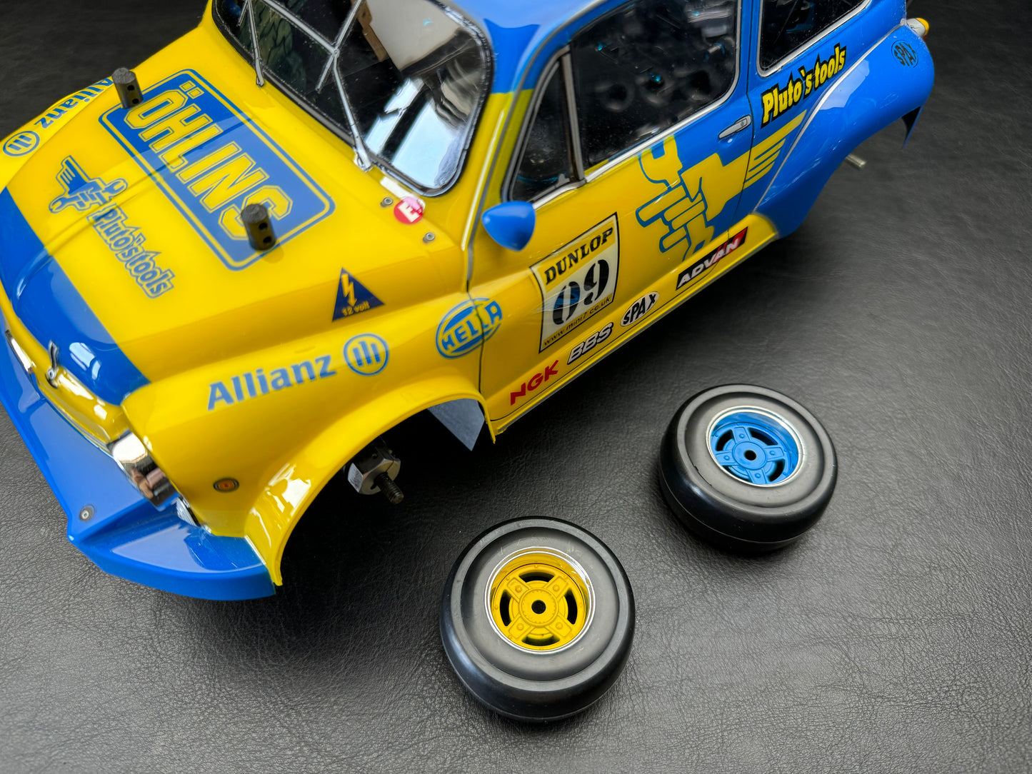 (WM001) Adjustable offset rim set for M-Chassis