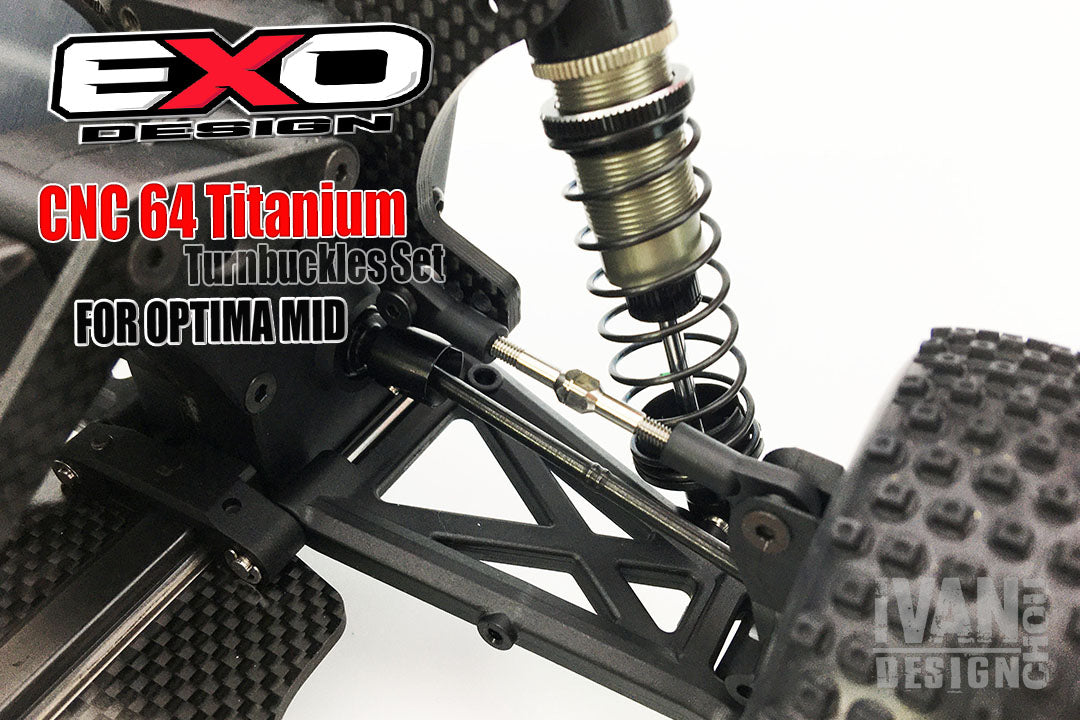 (OTM003TT) CNC 64 TITANIUM TURNBUCKLES SET