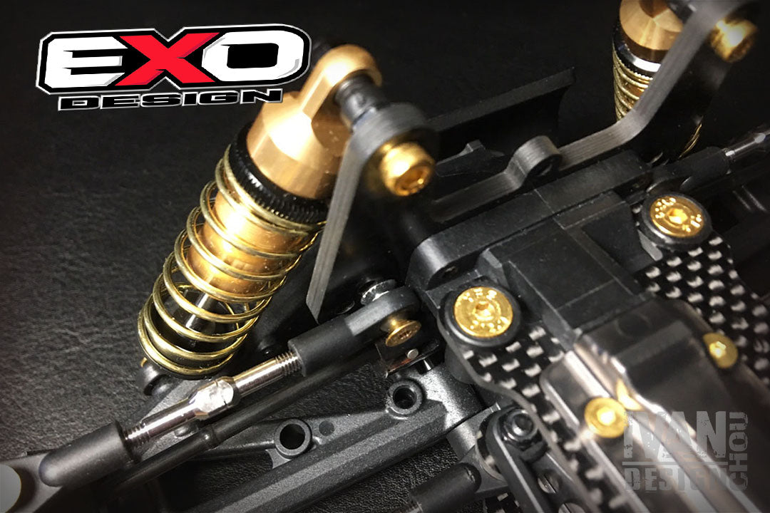 (OTM016S-G) KYOSHO OPTIMA MID Screw Set 12.9- FH(Gold Coating)