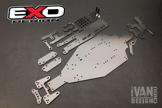 (LWB002) Kyosho optima MID LWB conversion kit for origial 1989 (Classic version)