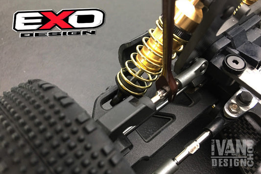 (LZX004TT) CNC 64 TITANIUM TURNBUCKLES SET FOR LAZER ZX