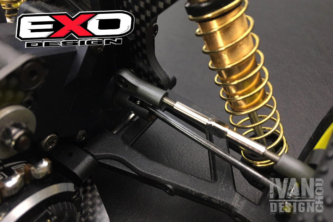 (LZX004TT) CNC 64 TITANIUM TURNBUCKLES SET FOR LAZER ZX
