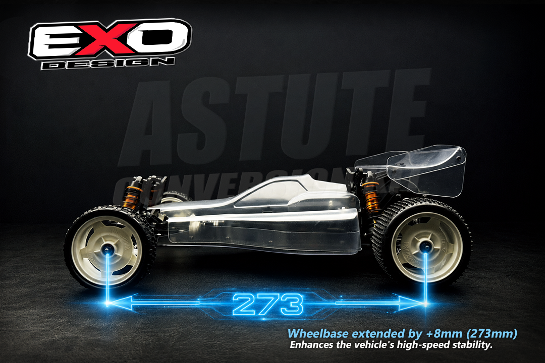 (AST-001) TAMIYA ASTUTE CONVERSION KIT