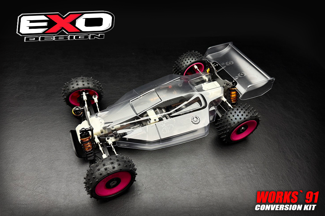 (W91-001-B) WORKS 91 conversion kit (For Big Bore shocks)