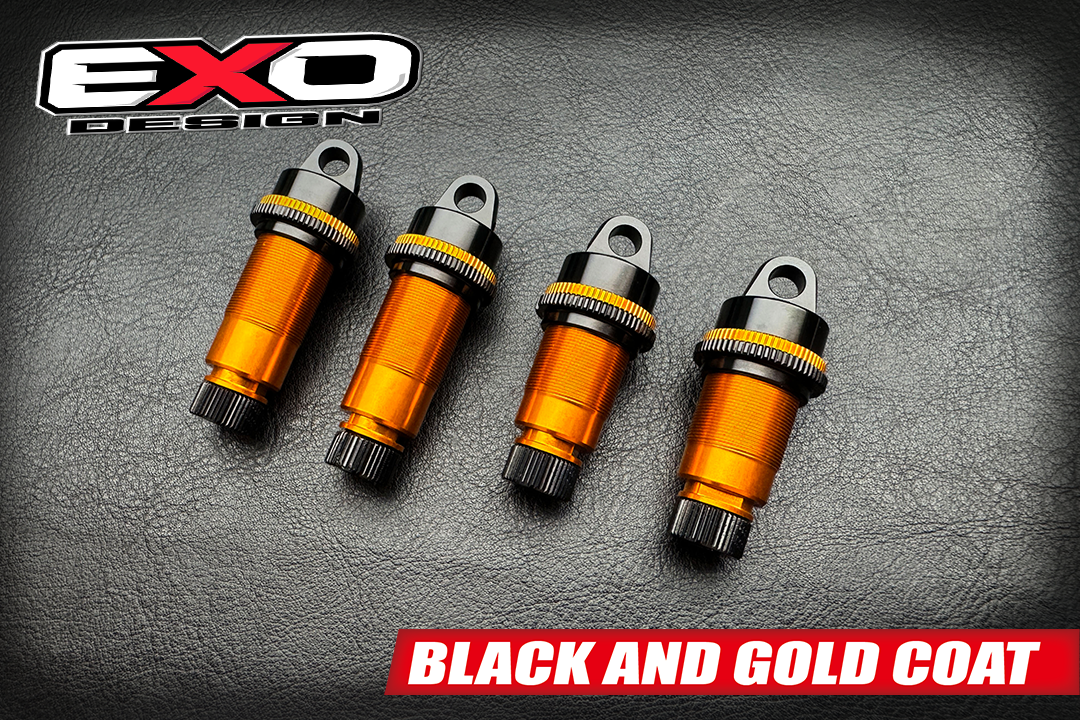 (EXO-005SGD) UNIVERSAL 12mm BIG BORE SHOCKS SET