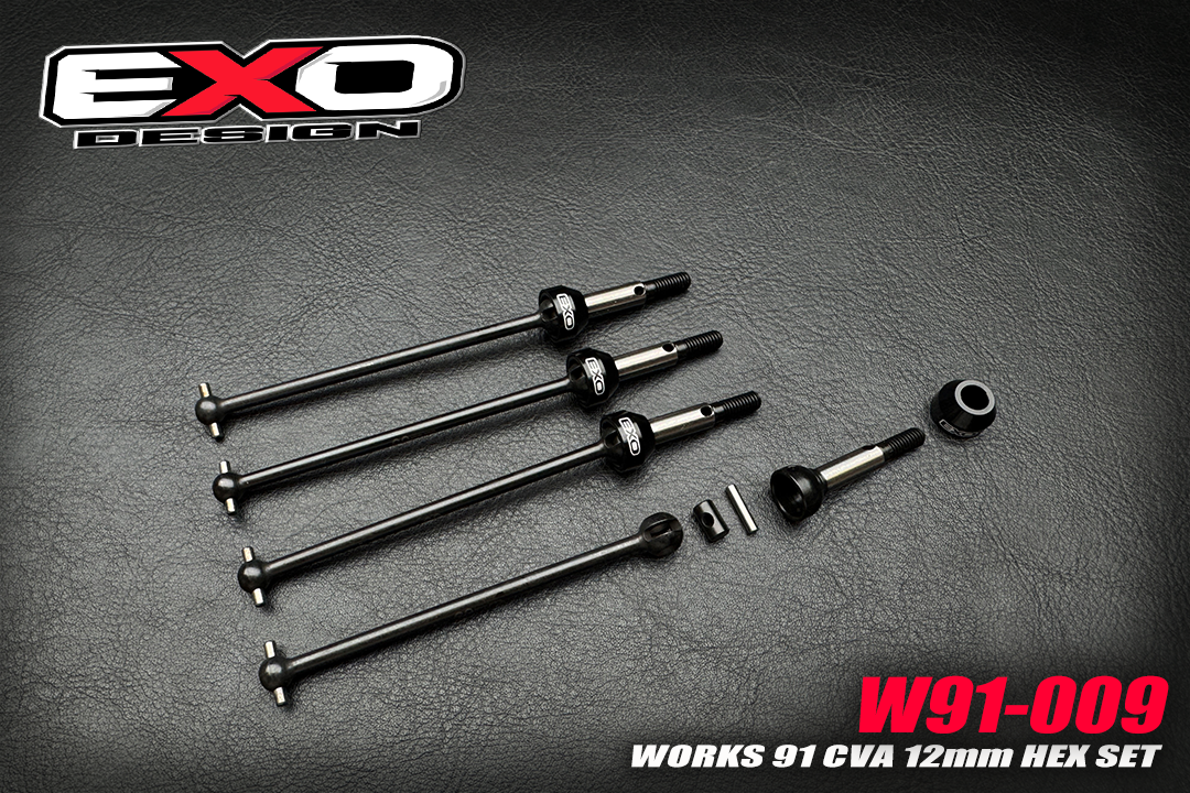(W91-009) WORKS 91 CVA 12mm HEX SET