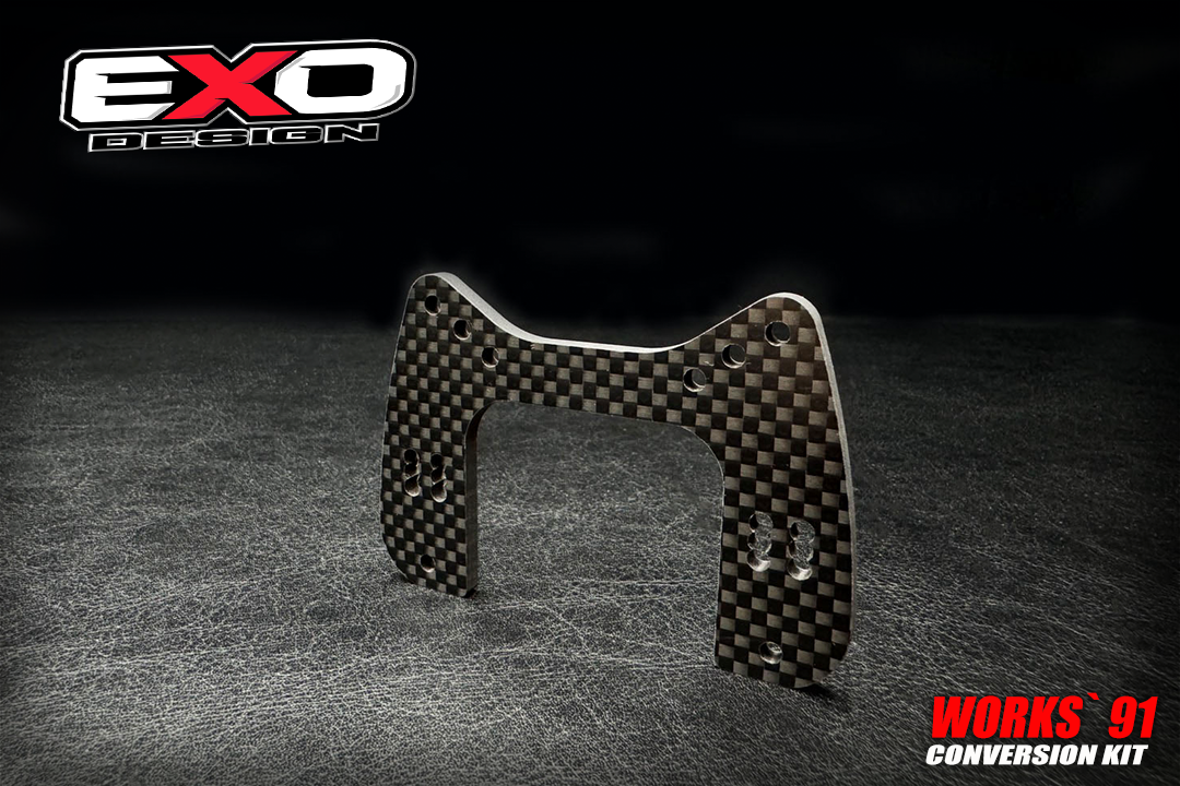 (W91-001-B) WORKS 91 conversion kit (For Big Bore shocks)