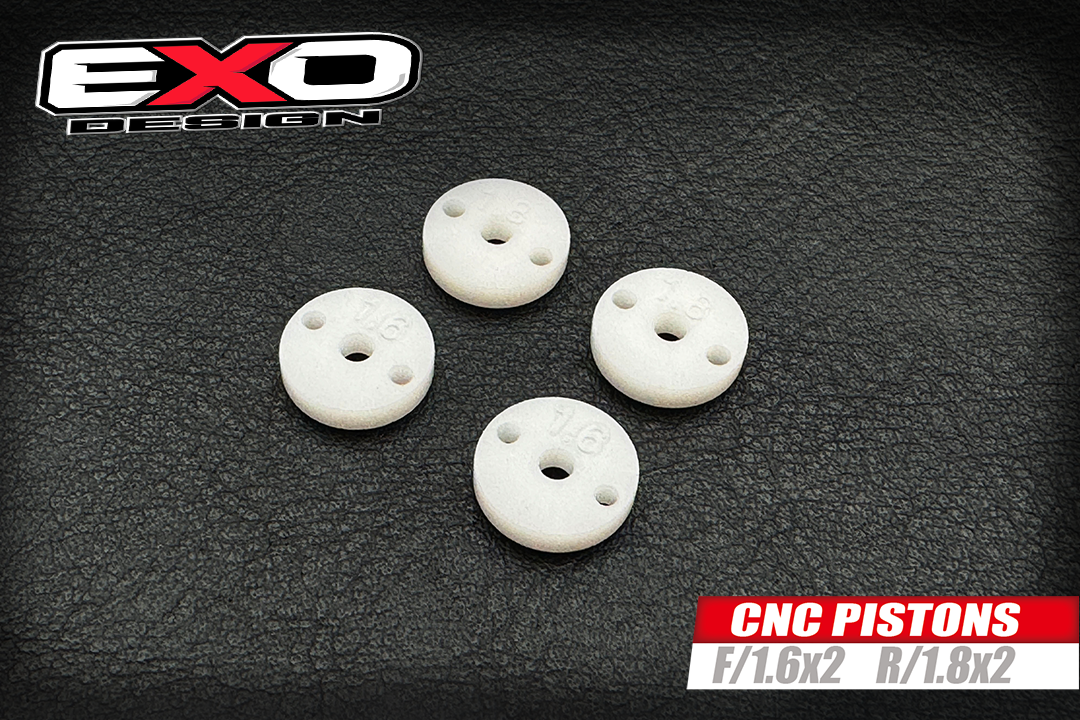 (EXO-005SGD) UNIVERSAL 12mm BIG BORE SHOCKS SET