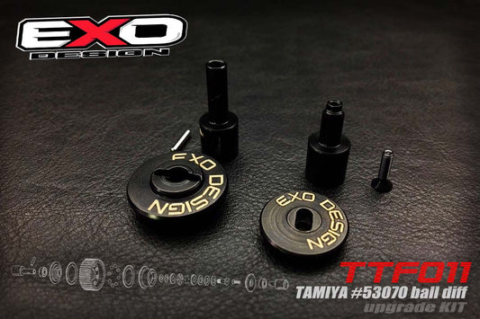 (TTF011) TAMIYA #53070 Ball Diff upgrade kit